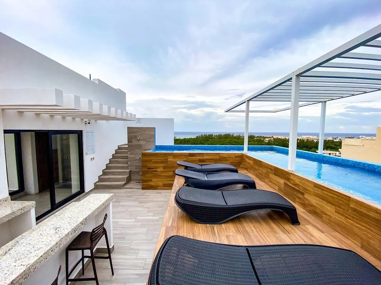 Best Studio At 5Th Ave With Pool Gym Steps To Beach Playa del Carmen 0*,